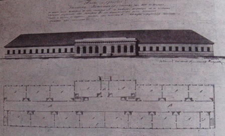 Рижский Военно-сухопутный госпиталь, корпус Демерцова (1809-10 гг.)
