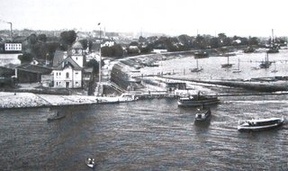 Такой была улица в начале прошлого века.